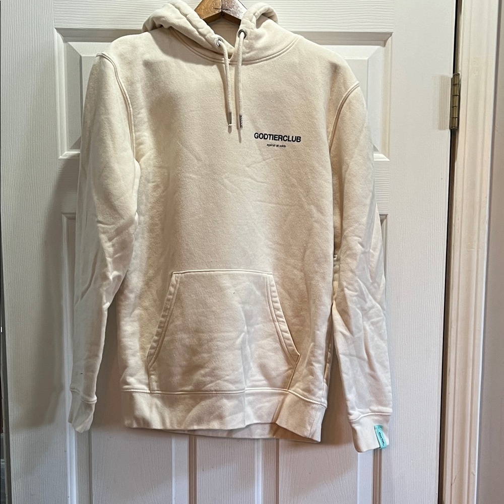 Cream Hoodie for Men